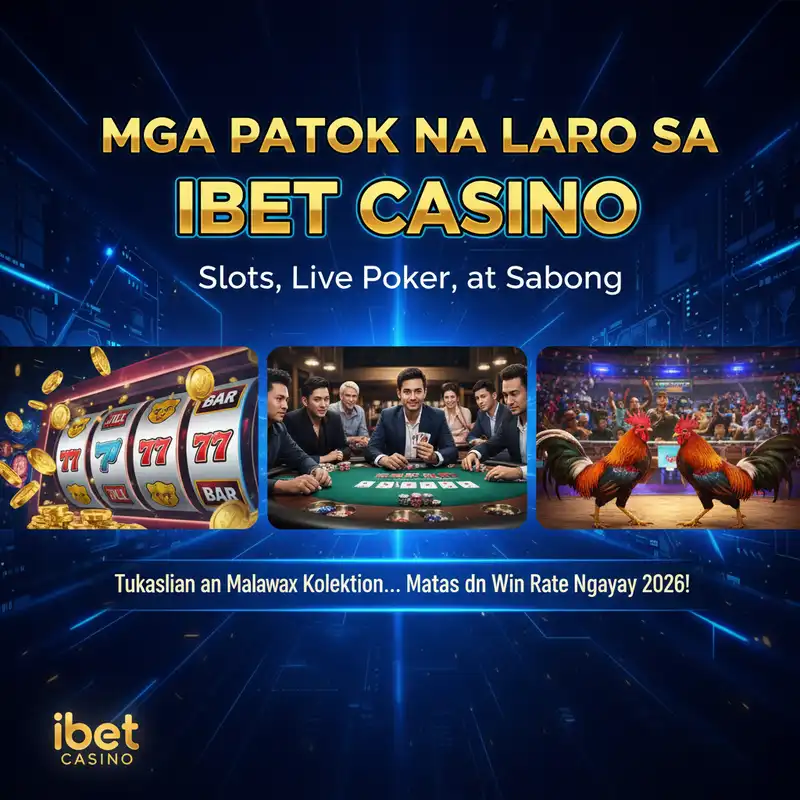 ibet casino variety of games banner
